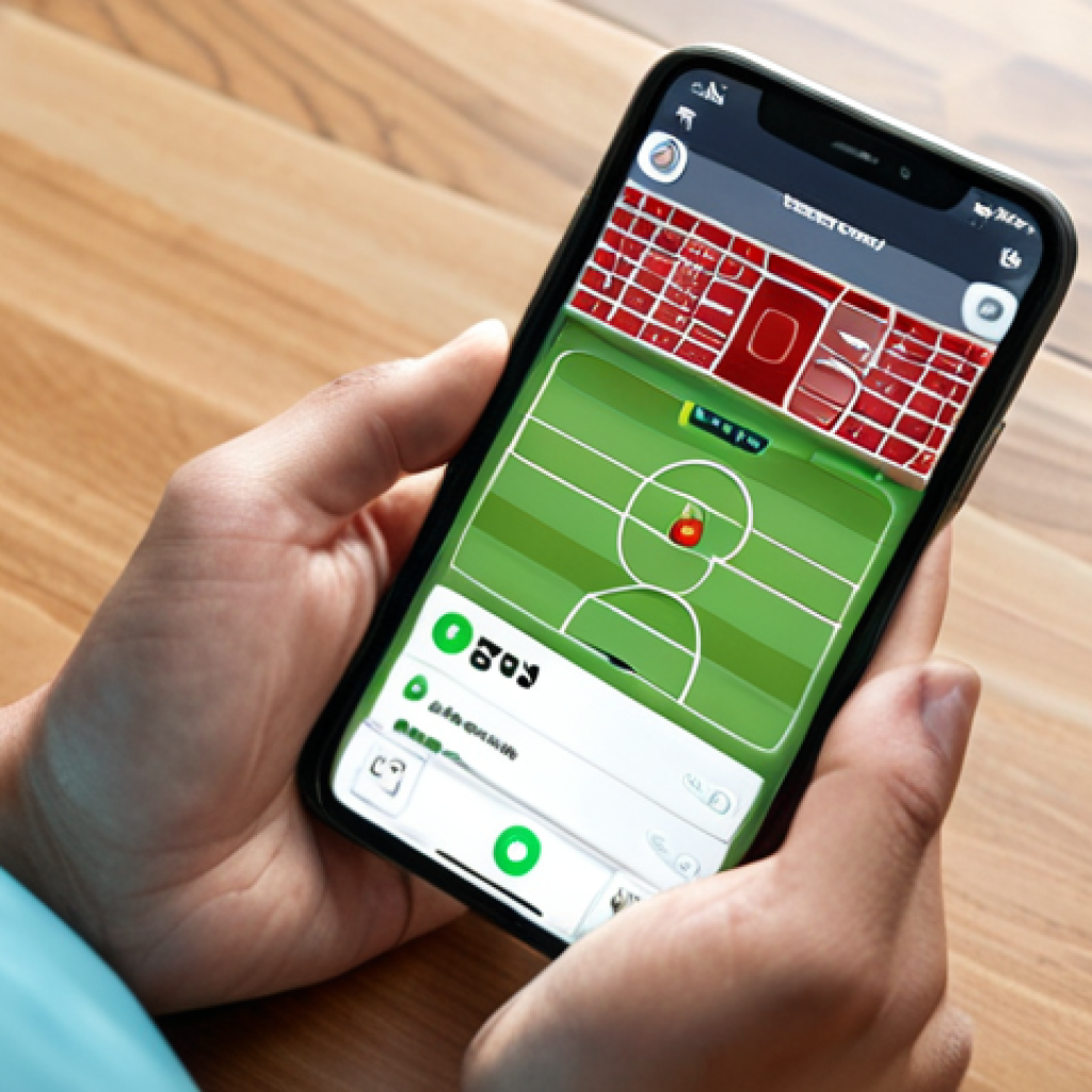 **A person using a goal management app on their phone, tracking habits with game-like rewards.** (Focus: Digital tools for goal tracking, gamification)